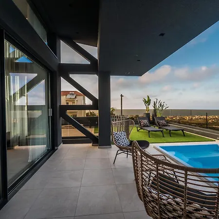 Вилла Lia ,4 Bedroom With Private Pool & Sea View Kokkini Hani